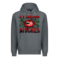 Rock it's halloween bitches Premium Hoodie - BundleAndBundleShop