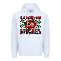 White it's halloween bitches Premium Hoodie - BundleAndBundleShop