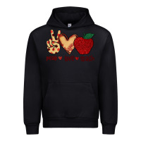 Black Peace Love Teach Urban Hoodie - Bettercallsaul