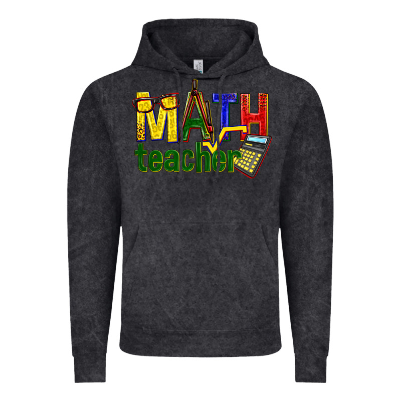 Math Teacher Vintage Hoodie by texasbilliewilder | Teevron