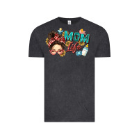 Vintage Black mom life Vintage Tee - Zillion Design Studio