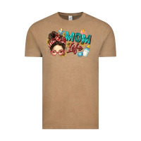 Vintage Coffee mom life Vintage Tee - Zillion Design Studio