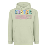 Matcha easter  Bunny Kısses Heavyweight Hoodie - MaliasSmallBusiness