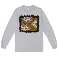 Moon Dust christmas mistletoe background Long Sleeve Tee - BundleAndBundleShop