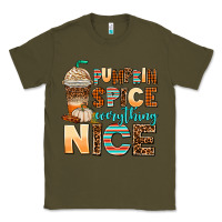 Army Green pumpkin spice everything nice Classic Tee - AdoDesignShop