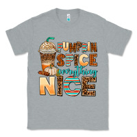 Heather Grey pumpkin spice everything nice Classic Tee - AdoDesignShop