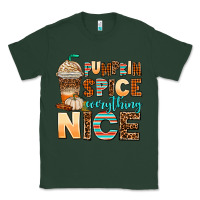Sports Green pumpkin spice everything nice Classic Tee - AdoDesignShop