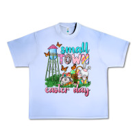 Grape Ice Small Town Easter Day Urban Heavy Tee - Neo Western