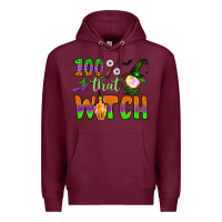 Burgundy 100  that witch Premium Hoodie - BundleAndBundleShop