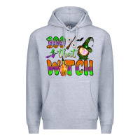 Heather Grey 100  that witch Premium Hoodie - BundleAndBundleShop