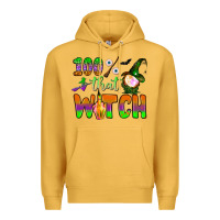 Mustard 100  that witch Premium Hoodie - BundleAndBundleShop
