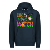 Navy 100  that witch Premium Hoodie - BundleAndBundleShop