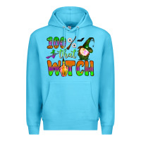 Ocean Blue 100  that witch Premium Hoodie - BundleAndBundleShop