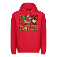 Red 100  that witch Premium Hoodie - BundleAndBundleShop