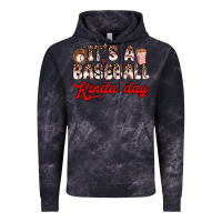 Cloud Black it s a baseball kinda day Vintage Hoodie - Zillion Design Studio