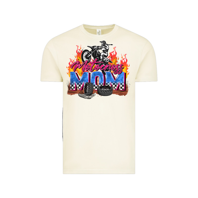 Motocross Mom Vintage Tee by Zillion Design Studio | Teevron