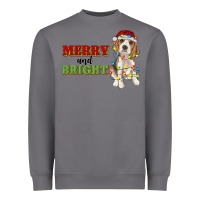 Storm merry and bright beagle Heavyweight Sweatshirt - RanaPortraitStore