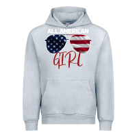 Heather Grey All American Girl Urban Hoodie - Bettercallsaul