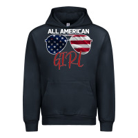 Navy All American Girl Urban Hoodie - Bettercallsaul
