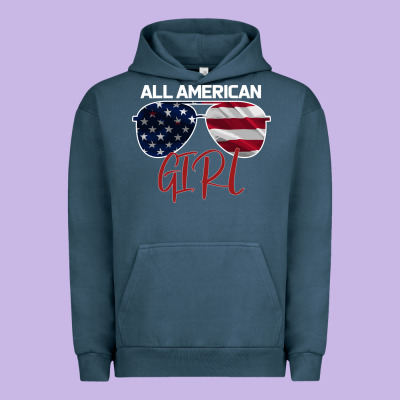 All American Girl Urban Hoodie Designed By Bettercallsaul