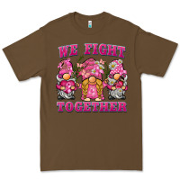 Cacao we fight together breast cancer gnome Premium Tee - BarkalooDesign