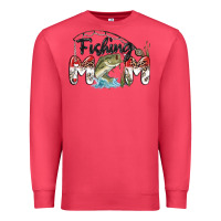 Cardinal fishing mom Premium Sweatshirt - MaliasSmallBusiness