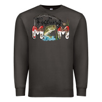 Smoke fishing mom Premium Sweatshirt - MaliasSmallBusiness