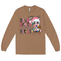 Toasted Coconut dear santa my brother did it Long Sleeve Tee - AdoDesignShop