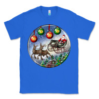 True Royal santa claus with deer christmas ornament Classic Tee - BundleAndBundleShop