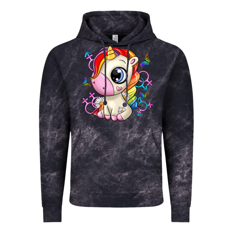 Unicorn Vintage Hoodie by Zillion Design Studio | Teevron