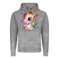 Cloud Rock unicorn Vintage Hoodie - Zillion Design Studio