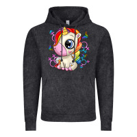 Vintage Black unicorn Vintage Hoodie - Zillion Design Studio