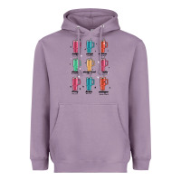 Lavender coffee thermos Heavyweight Hoodie - MaliasSmallBusiness