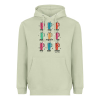 Matcha coffee thermos Heavyweight Hoodie - MaliasSmallBusiness