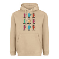 Mushroom coffee thermos Heavyweight Hoodie - MaliasSmallBusiness
