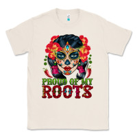 Natural sugar skull woman proud of my roots Classic Tee - BundleAndBundleShop