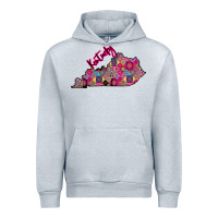 Heather Grey Pink Kentucky Urban Hoodie - Bettercallsaul