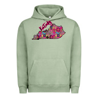 Pigment Oil Green Pink Kentucky Urban Hoodie - Bettercallsaul
