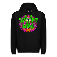 Black spooky mimi Premium Hoodie - BundleAndBundleShop
