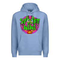 Colony Blue spooky mimi Premium Hoodie - BundleAndBundleShop