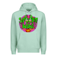Seafoam spooky mimi Premium Hoodie - BundleAndBundleShop