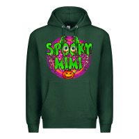 Sports Green spooky mimi Premium Hoodie - BundleAndBundleShop