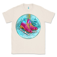 Natural ice skate christmas ornament Classic Tee - BundleAndBundleShop