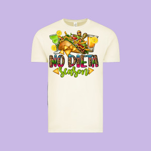 No Dieta Season Vintage Tee Designed By Cts Tumbler Store