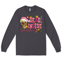 Smoke dead inside but festive Long Sleeve Tee - AdoDesignShop