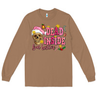 Toasted Coconut dead inside but festive Long Sleeve Tee - AdoDesignShop