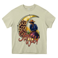 Mossy stay wild moon cowgirl Heavy Core Tee - RacoonDesign