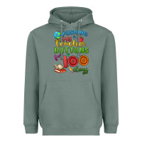 Sage pushing my teacher buttons for 100 days Heavyweight Hoodie - MaliasSmallBusiness