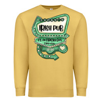 Antique Gold st patricks day ırısh pub Premium Sweatshirt - MaliasSmallBusiness