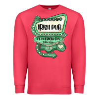 Cardinal st patricks day ırısh pub Premium Sweatshirt - MaliasSmallBusiness